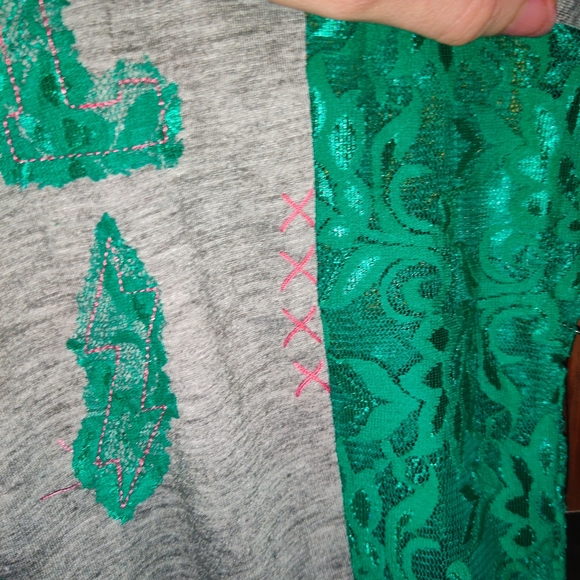 Women's M Sinful cropped t-shirt - Picture 7 of 12